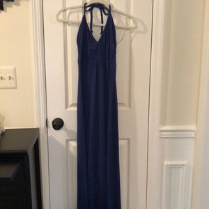 Halter maxi dress